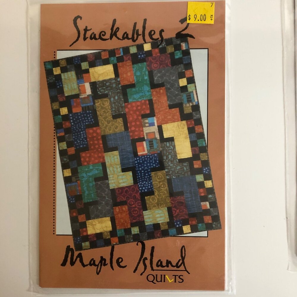 Quilt Patterns Bundle (3) Stackables 2 Strip Ribbons Christmas Kisses - Picture 3 of 8